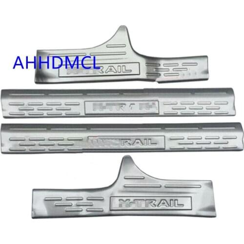 Car Welcome Pedal Threshold Strip Door Sill Strip For Nissan X-Trail 2007 2008 2009 2010 2011 2012 2013 2014 2015 2016 2017-2021