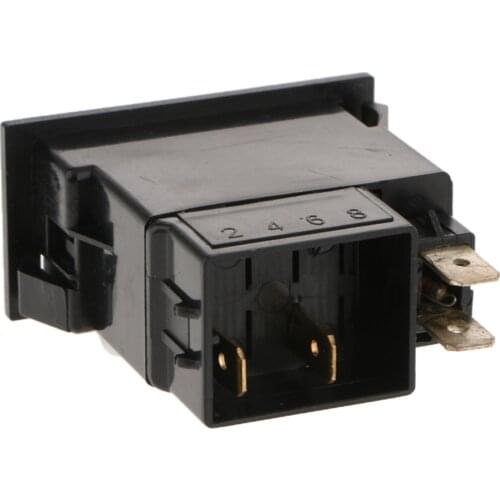 Car Truck Round On/Off Toggle 2 Pin Switch with Red Indicator light