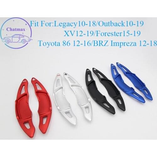 Car-Styling DSG For Chevrolet XV Legacy Forester Outback BRZ 86 Aluminum Alloy Steering Wheel Shift Paddle Shifters Extension