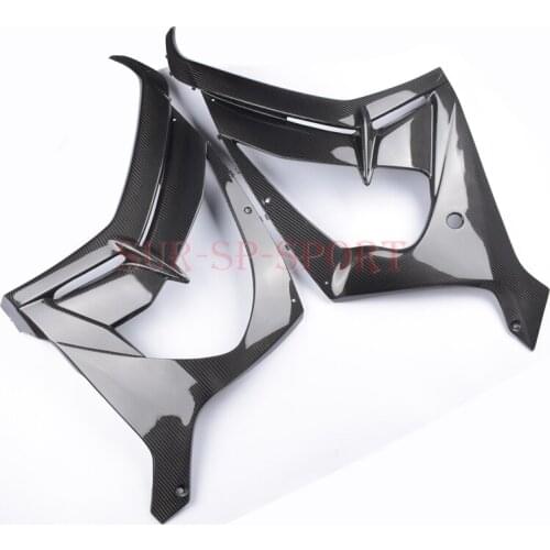 Side Panels Cover For Kawasaki ZX10R 2016 2021 Carbon Fiber 100