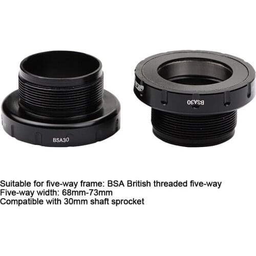 GUB BSA30 BB Bottom Brackets for BB386 30mm Crankset 68/73mm External-Bearing-Bottom-Brackets MTB Road bike Rotor Crankset BB
