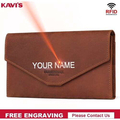 KAVIS Men Wallets Large Capacity Money Pocket Hasp Men Clutch Bag Key Holder Handbags Male Business Card Holders Wallet Boys