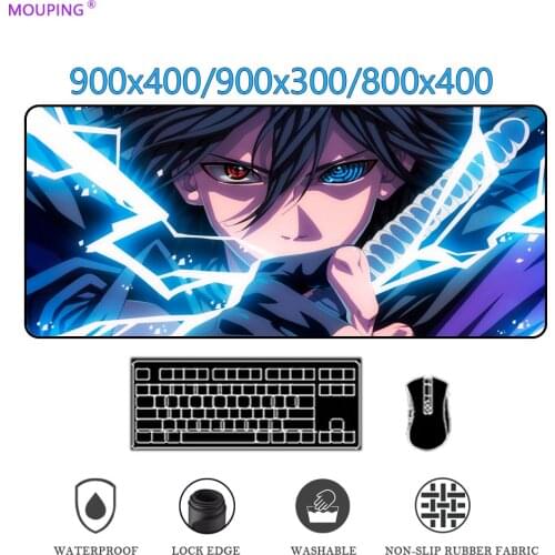 Demon Slayer Mouse Pad Gamer Keyboard Gaming Accessories Big Mousepepad Ecarpet Anime Deskmat Office Carpet Table DropShipping