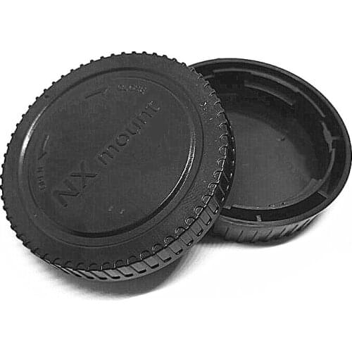 50Pairs/lot camera Body cap + Rear Lens Cap for Samsung NX Mount NX10 NX300 NX2000 NX1000