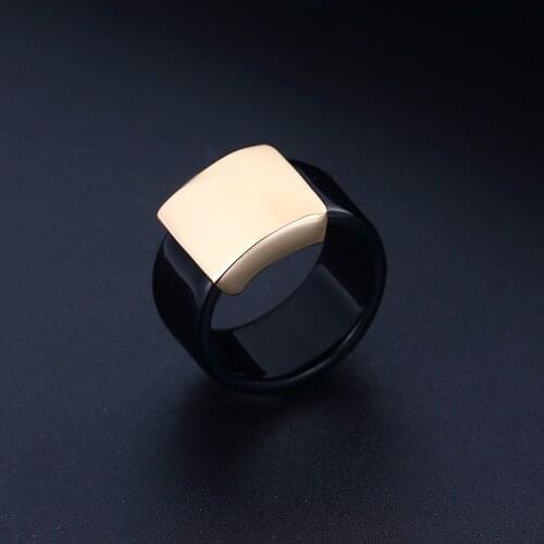 Fashion Wide Rings For Women Fingers Gold/Silver Color Trendy Statement Ring New Fashion Jewelry