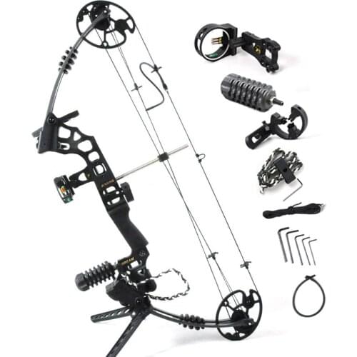 Junxing Black Dream m120 Aluminum Alloy hunting Compound Bow With adjustable Draw Weight