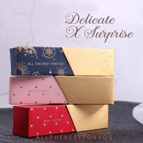 Wedding Party Favors Chocolate Paper Gift Box for Guests gift box packaging cajas de regalo подарочная упаковка для подарков