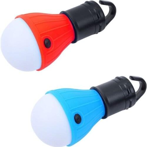 Portable LED Camp Tent Light Night Fishing Lamp Multi Functional Hanging Bulb Battery Power Outdoor Camping Hiking Accessory