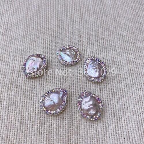 Simple and delicate temperament beads personality fashion inlay jewelry pendant
