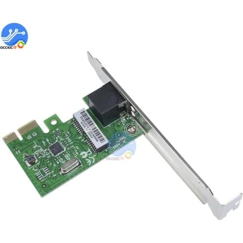 1000Mbps Network Card Gigabit Ethernet PCI Express PCI-E 10/100/1000M RJ-45 LAN Adapter Converter Connector Network Controller