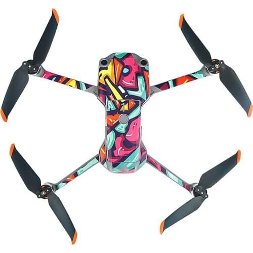Slim Design Body Skin Sticker Protective Film Remote Control Protector for DJI AIR 2S Drone Accessories