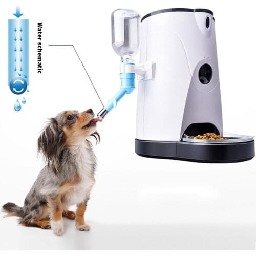 110-240V 4L Smart pet feeding machine wifi remote control pet feeding machine automatic intelligent style
