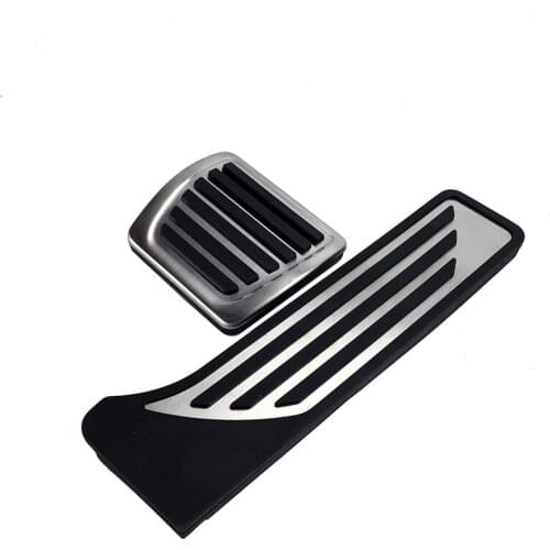 High quality LHD AT Stainless Steel Gas pedal Brake Pedal For Alfa Romeo Giulia Stelvio 2017 2018 Free shipping