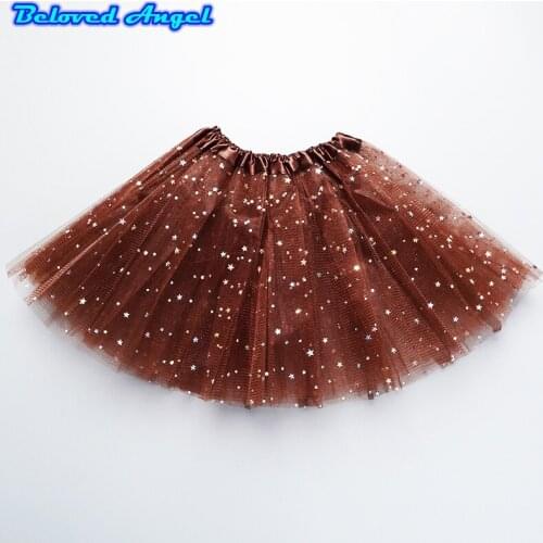 Fashion Baby Girls Tutu Skirts Princess pettiskirt ballet dance tutu skirt Kids costume 2-8Y Girls Ballet Dancing Party Skirt