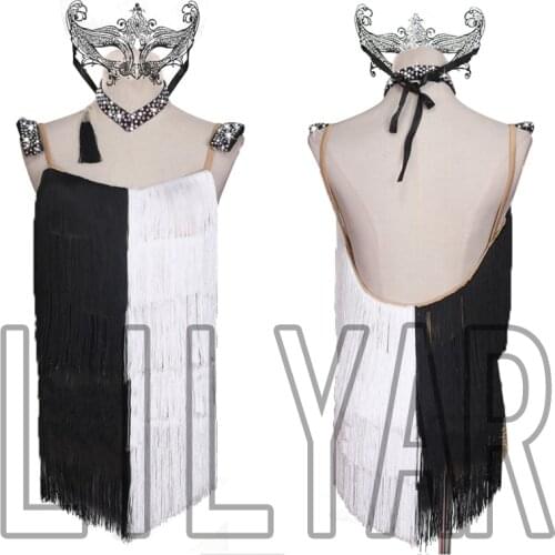 New Latin Dance Dress Competition Dress Costumes Skirt Performing Dress Adult Customize Children Red Matador Skirt Split Skirtes