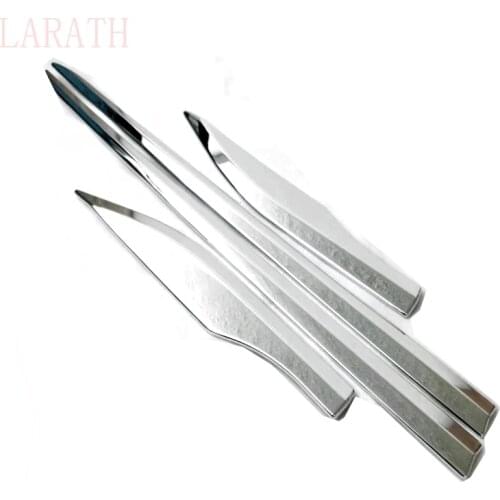 4PCS ABS Chrome Door Body Side Trim Cover Molding FOR Toyota C-HR CHR 2016 2017 2018 Car Accessories Styling