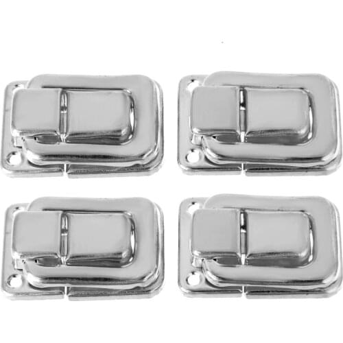 4pcs Fastener Toggle Lock Latch Catches for Suitcase Case Boxes Chests Trunk Door Tools