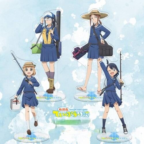 Anime Houkago Teibou Nisshi Acrylic Stand Model Doll Hodaka.Natsum surugi.Hina Kuroiwa.Yuuki Figure Toy Gifts 20CM