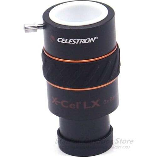 CELESTRON X-CEL 2X-LX barlow eyepiece 3X barlow standard 1.25inch telescope eyepiece accessories price is one