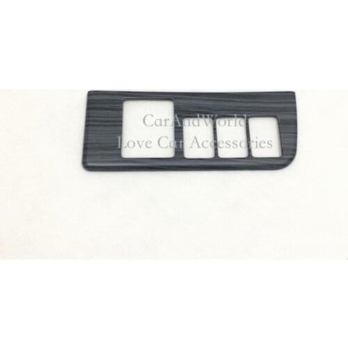 For 2016 2017 2018 Toyota RAV4 Interior Rear View Mirror Adjust Anti slip Switch Cover Trims ABS Chrome Car Styling Accessories