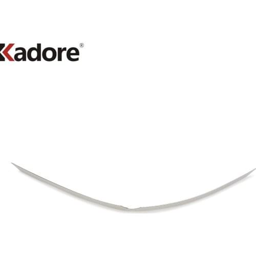 For Skoda kodiaq 2016 2017 2018 Stainless Steel Accessories Rear trunk lid cover trim Tail Gate Protector Back Trunk Cover