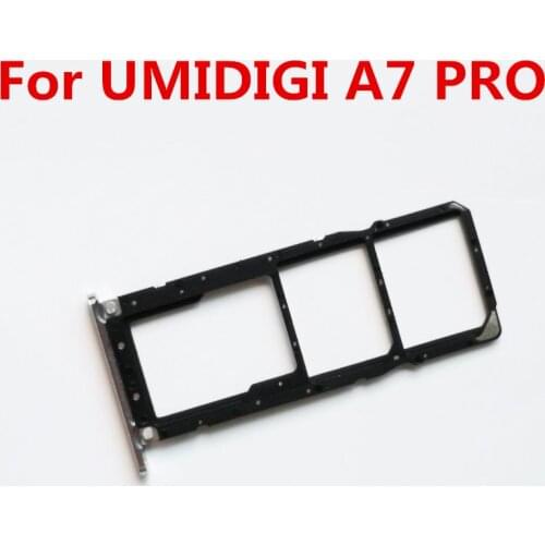 For UMIDIGI A7 PRO New Original SIM Card Slot Card TF Tray Holder Adapter Replacement For UMIDIGI A7 PRO Cell phone