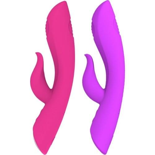 A6HF 6 Flapping and Vibration Double-headed Vibrator G Spot Clitoral Massager