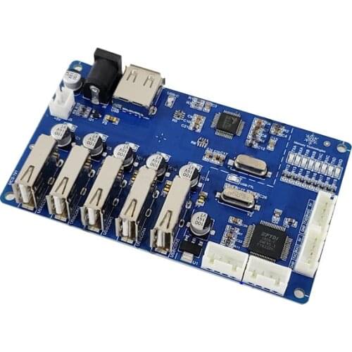 FTDI USB to 4 Ports TTL 5V 3.3V Serial Port Adapter, USB HUB 5-Ports USB Splitter, USB Expansion Multiple Serial Port