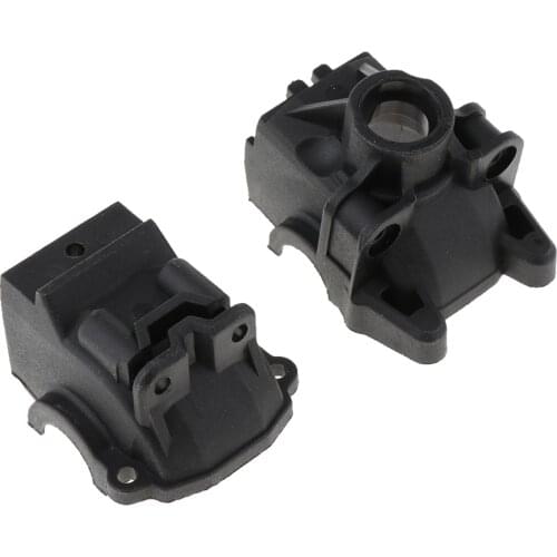 2 Pieces Front Diff Box for 1/10 Traxxas Slash 4X4 HQ727 Short Truck Accessory - Remote Controlled RC Car Parts