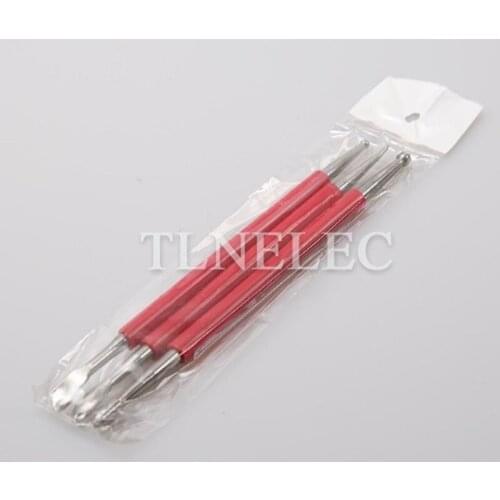 DIY Handmade Leather Art Leather Carving Tools Leather Carving Pen Spoon Balls Embossing Carving Blade Press Tool