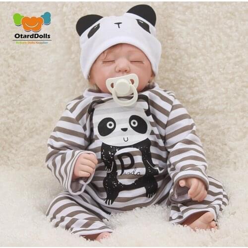 O 47CM Silicone Reborn Super Baby Lifelike Toddler Baby Bonecas Kid Doll Bebe Reborn Brinquedos Reborn Toys For Kids Gifts