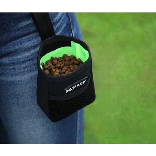 Pet Dog Walking Food Treat Snacks Bag Outdoor Cloth Dog Training Food Storage Pockets Pouch Waist Pet Supplies Food Container