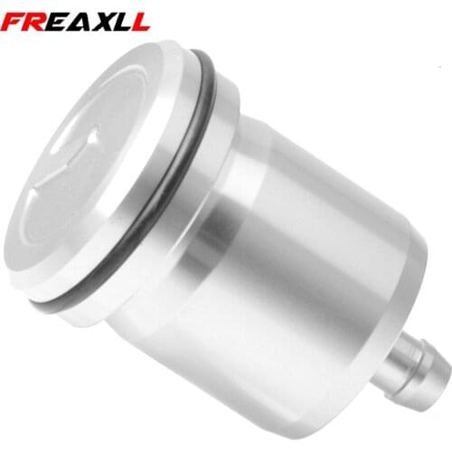 Universal Motorcycle Brake Fluid Reservoir Tank Oil Fluid Cup CNC For Yamaha TTR230 YZ250 YZ426F YZ450F WR250F WR450F Autobike
