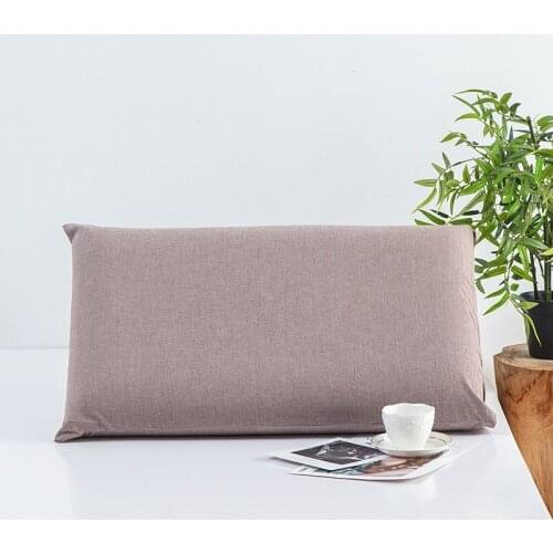 1 Japanese Washed Cotton Pillowcase Adult Washed Cotton Memory Pillowcase Baby Pillow Mat Child Rubber Pillow Case