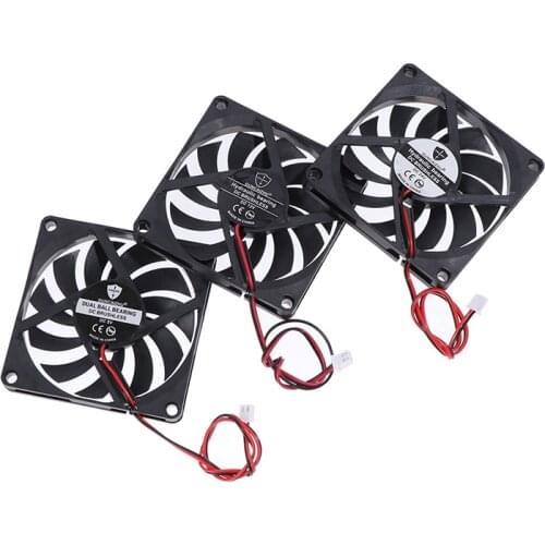 8010 DC Cooling Fan Oily Silent 5V12V24V Notebook Brushless Industrial Fan New Arrival