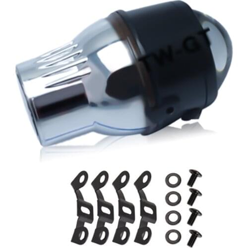 TAOCHIS M6 2.0 Inch Bi-Xenon HID Auto Car-Styling Fog Light Projector Lens Hi/Lo Universal Fog Lamp Car Retrofit H11 Bulbs