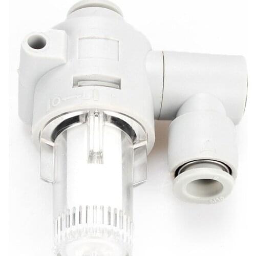 Pneumatic quick plug air pipe vacuum filter ZFB100-04/06B ZFB200-06/08B