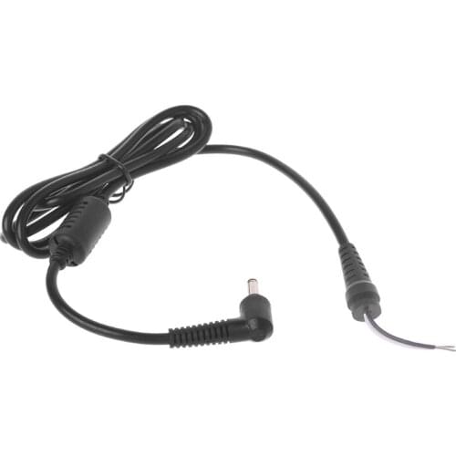 DC Power Adapter Cable L Shaped Plug Connector With Pin For ASUS S200E Laptop