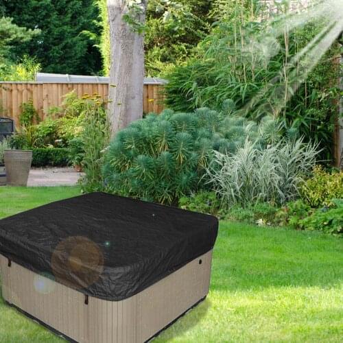 Swimming Pool Mat Rectangular Foldable Dustproof Floor Cloth Carpet Cover For Outdoor Garden Anti-falling Leaves Pool Tools