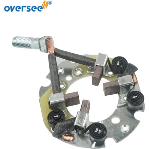 6N7-81840 Marine Carbon Brush Set For Yamaha Outboard Engine 115HP 150HP 200HP 6N7-81840-00 Start Motor Parts