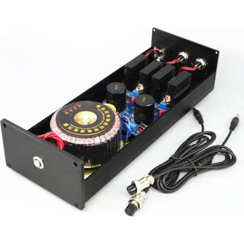 2020 New 120W linear regulated power supply HIFI Ultra-low Noise Linear Dual output DC 5V DC12V DC19V DC24V for DAC tube Pre amp