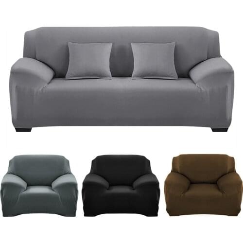 21 colors Solid color Pure color sofa cover stretch seat couch covers Couch cover Love-seat Funiture all warp sofa Towel