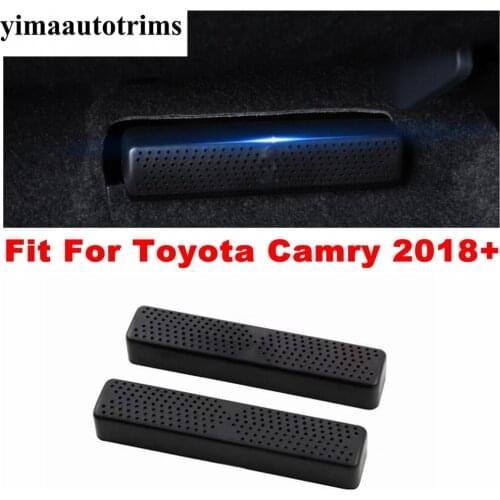 Seat Under Heat Floor Air Conditioner Duct Vent Outlet Grille Protection Accessories Cover Trim Fit For Toyota Camry 2018 - 2021