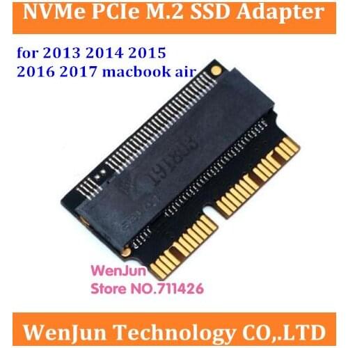 5pcs new mini PCI-E M.2 SSD adapter for 2013 2014 2015 MACBOOK Air A1465 A1466 Pro A1398 A1502