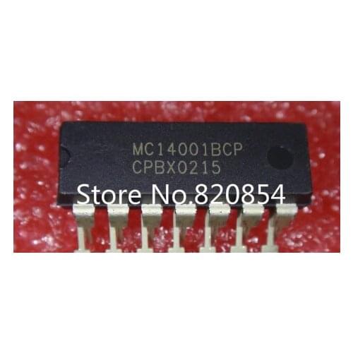 50pcs/lot MC14001BCPG MC14001BCP MC14001 DIP14