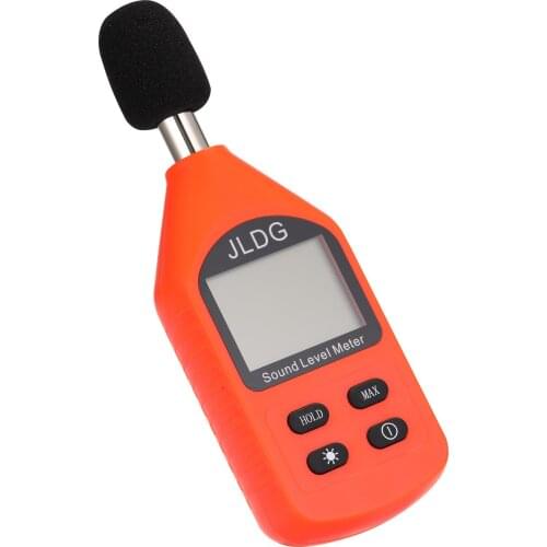 JD-105 High Precision Decimeter Digital Noise Meter Environmental Sound Level Tester Portable Precision Noise Detection Meter