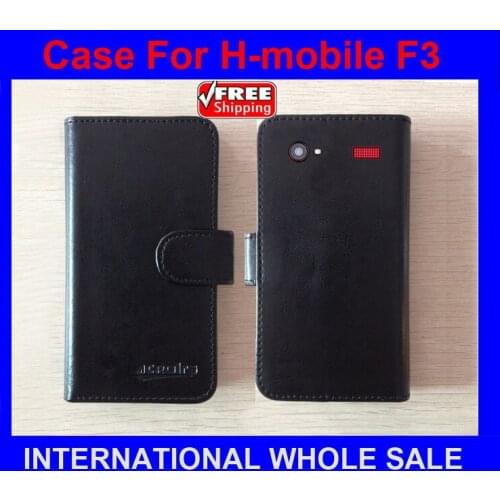 H-mobile F3 case Flip leather case Imported high-grade materials 100% handmade cellphone case for H-mobile F3 Case