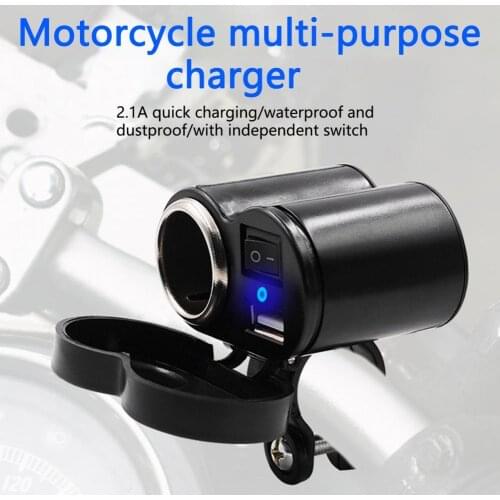 On Off Switch Compact 12V USB Power Outlet Charger for Game Console