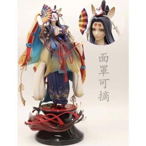 Cool ! Onmyoji Yuzaos Hand-Made Omoyue Fox Shadow Peripheral Model Decoration PVC Size:30CM