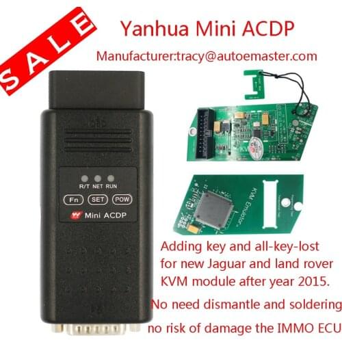 Best programmer for New Jaguar/Land rover with KVM module After Year 2015 Add key all-key-lost No Need Soldering